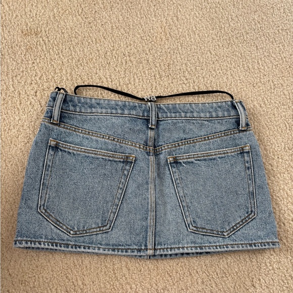 Alexander Wang Denim Mini Skirt - Picture 4 of 6